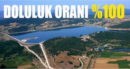 DOLULUK ORANI %100'E ULAŞTI