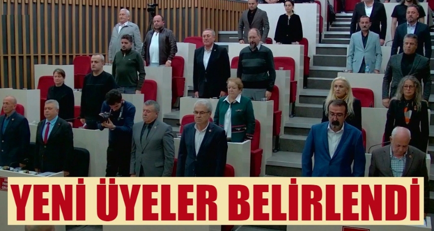 Encümen ve komisyonlar belirlendi