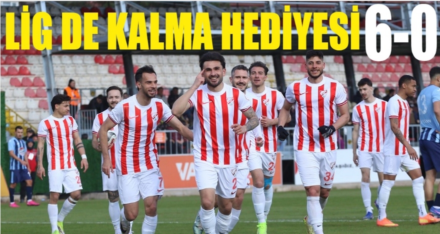 Ligde kalma hediyesi 6-0