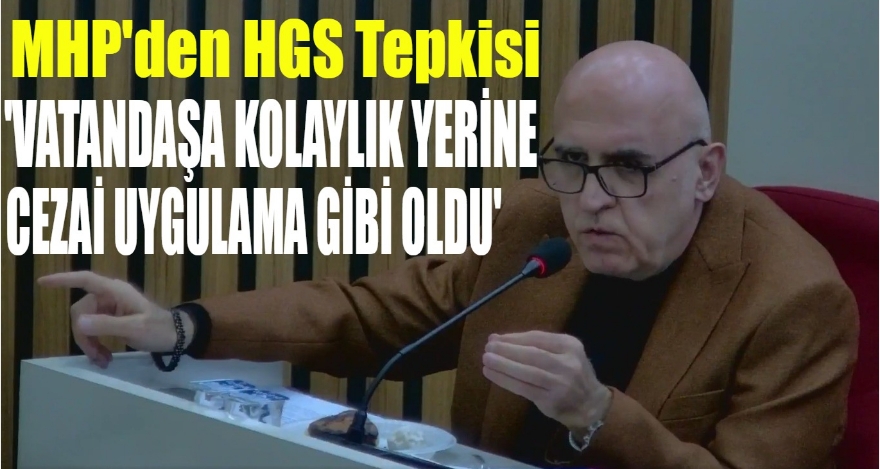 MHP'DEN HGS TEPKİSİ