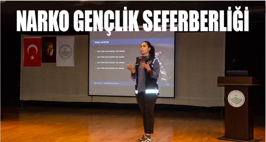 Narko Gençlik Eğitim seferberliği devam ediyor