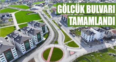 Gölcük Bulvarı tamamlandı