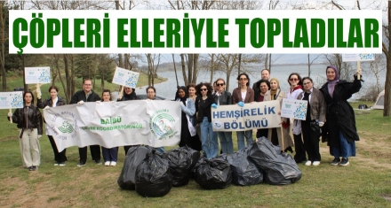 Gölköy'de çevre temizliği yaptılar