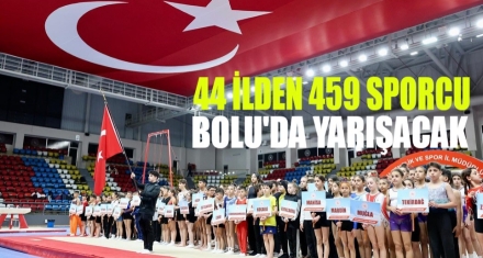 44 İLDEN 459 SPORCU BOLU'DA