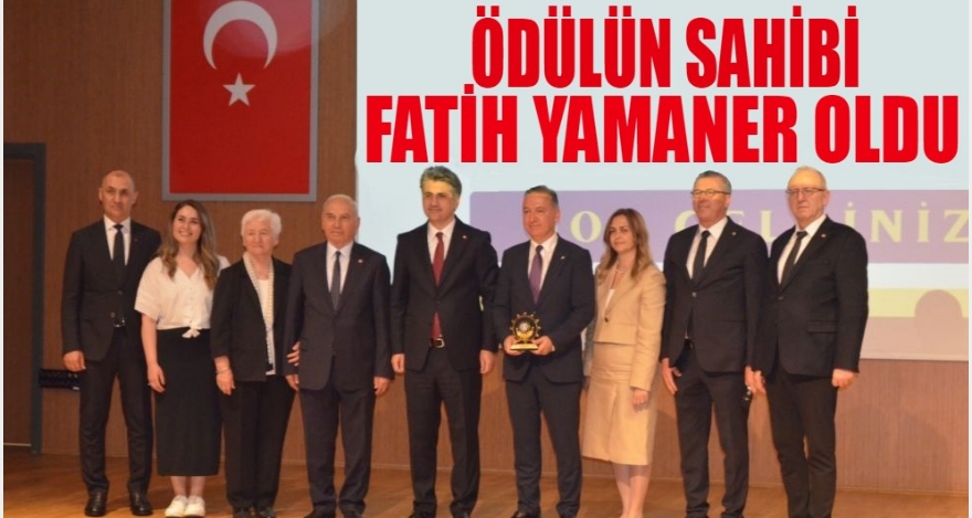 ÖDÜLÜN SAHİBİ YAMANER OLDU
