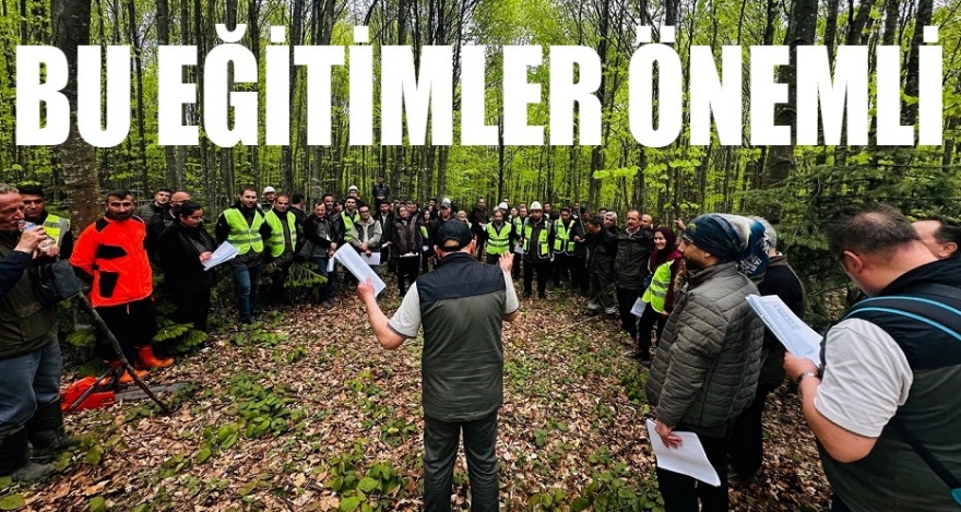 Silvikültürel uygulamalar eğitimi düzenlendi