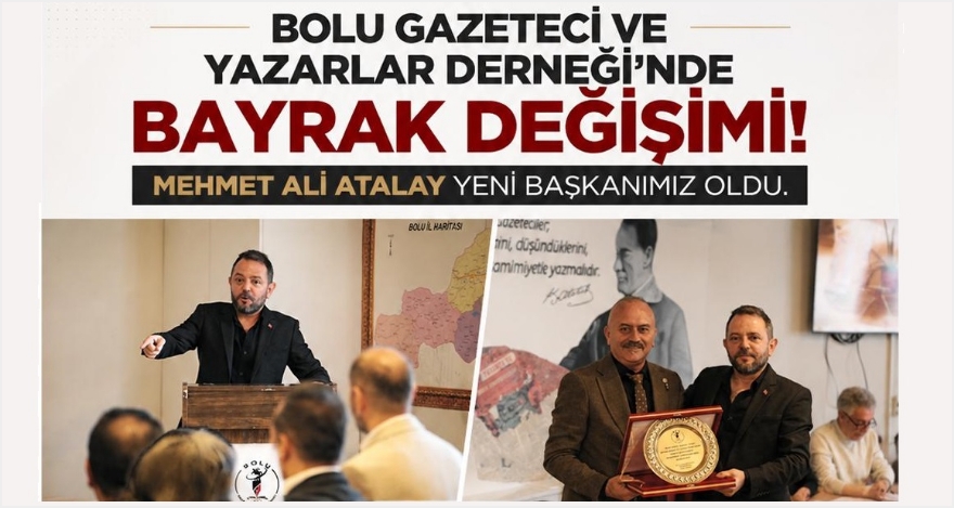 YENİ BAŞKAN ATALAY OLDU