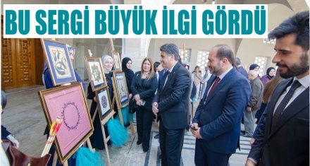 Sanat Sergisi görücüye çıktı