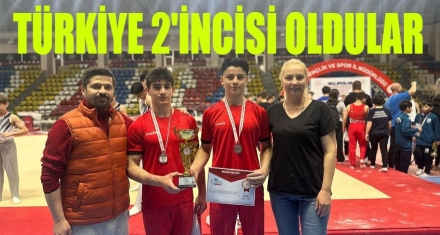 TÜRKİYE 2'İNCİSİ OLDULAR
