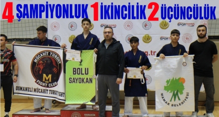 BOLU'NUN ŞAMPİYONLARI GURURLANDIRDI