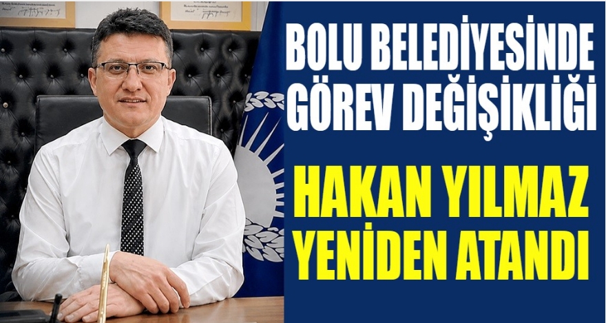 Belediyede görev değişikliği