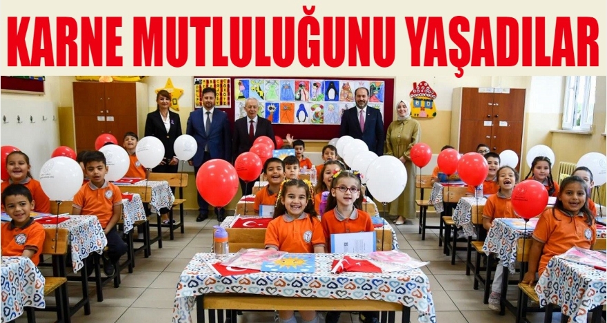 ÖĞRENCİLERİN YAZ TATİLİ BAŞLADI