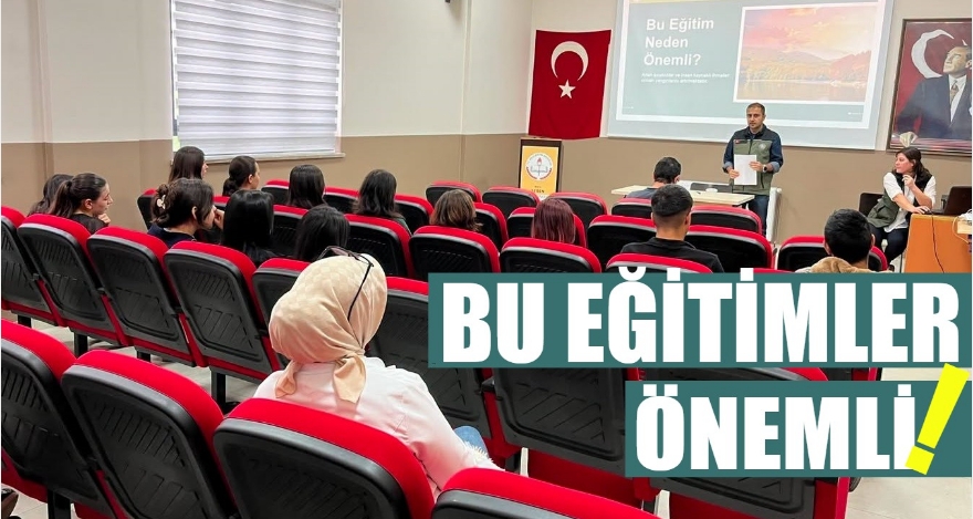 Seben'de orman yangınları farkındalık eğitimi düzenlendi