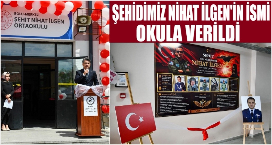 ŞEHİDİMİZİN İSMİ YAŞAYACAK