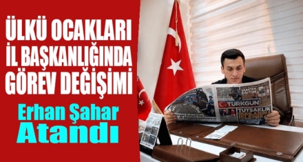 Ülkü Ocakları Bolu İl Başkanlığında Bayrak Değişimi