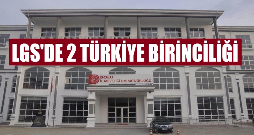 Bolu'nun LGS'de şampiyonları belli oldu