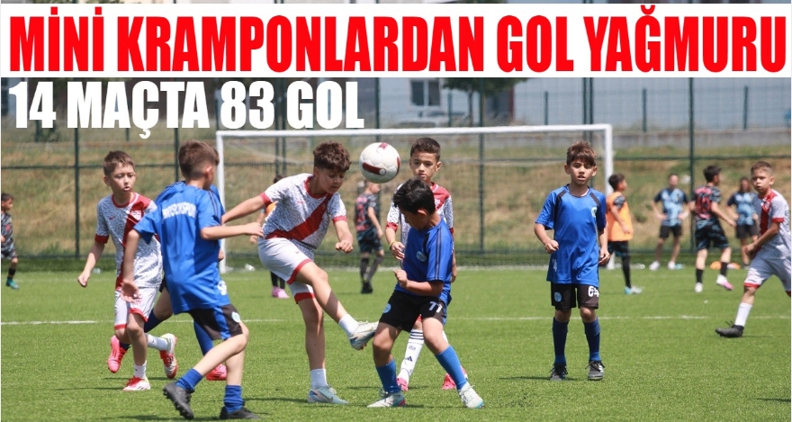 Mini Kramponlardan Gol Yağmuru!