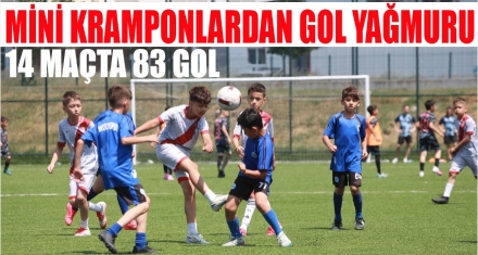 Mini Kramponlardan Gol Yağmuru!
