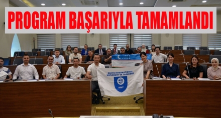 PROGRAM BAŞARIYLA TAMAMLANDI