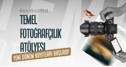 Temel Fotoğrafçılık Atölyesi yeni katılımcılarını bekliyor